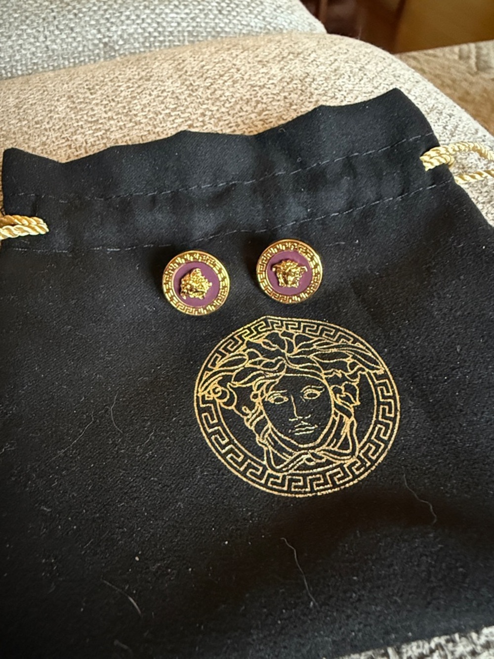 Versace Stud Earrings